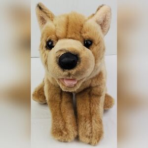 Animal Alley Toys R Us VTG 2001 German Shepherd Dog Plush Stuffed Animal - EUC